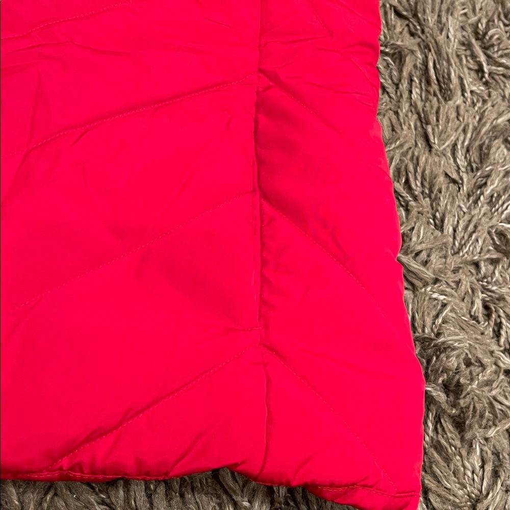 Michael Kors Crimson Vest with Gold Accents Size Medium - Picture 3 of 7